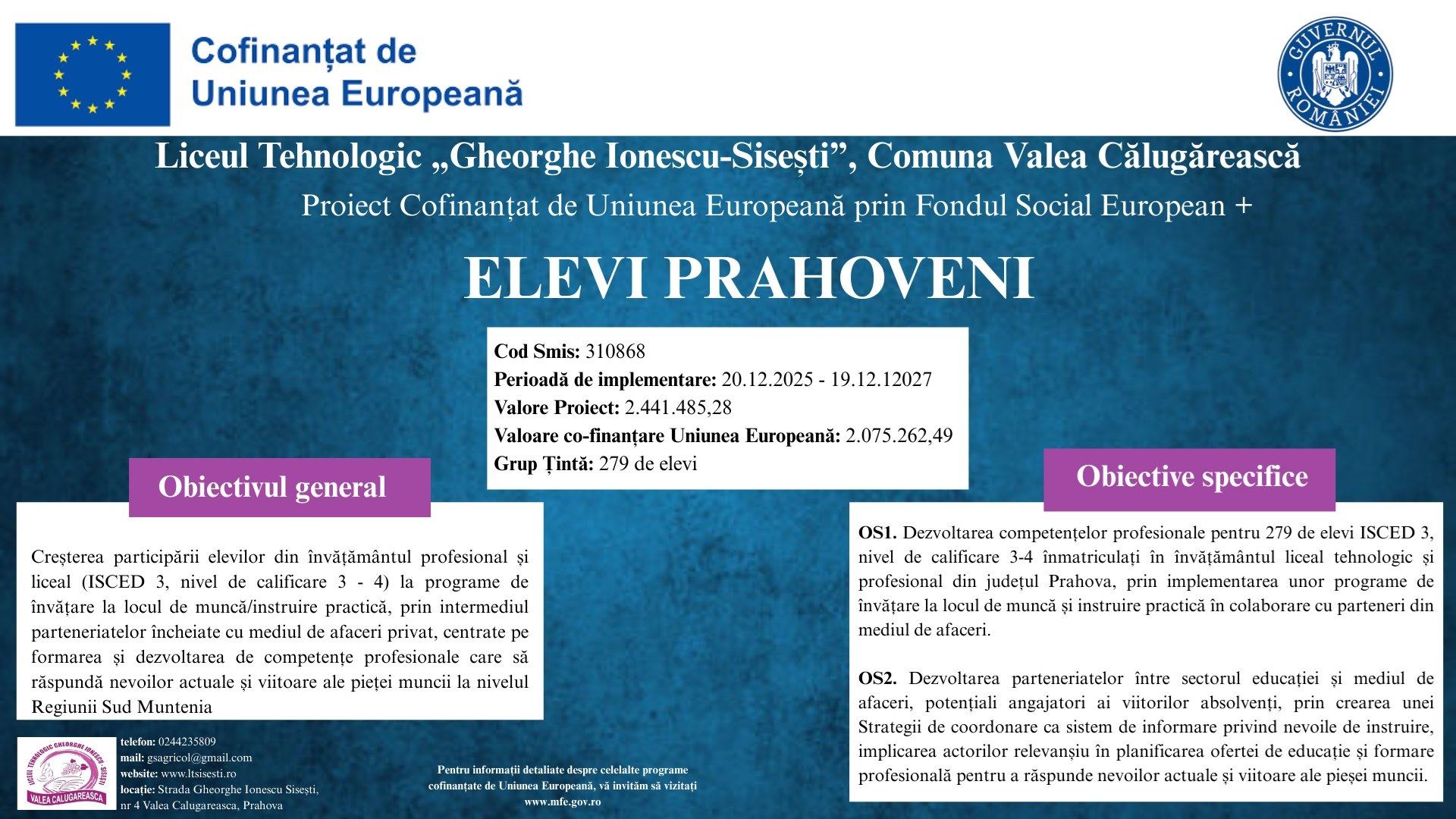 Proiecte educationale